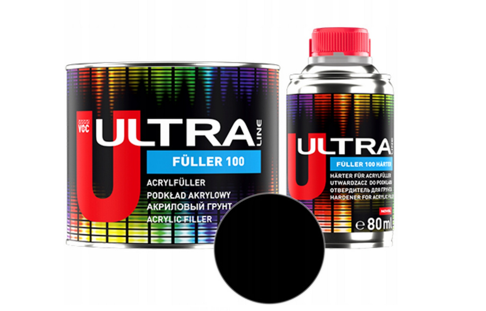 PODKŁAD NOVOL ULTRA FULLER 100 CZARNY 400 ml